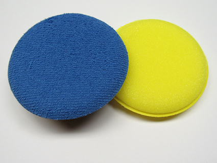 In Stock Terry Blue and Yellow Applicators